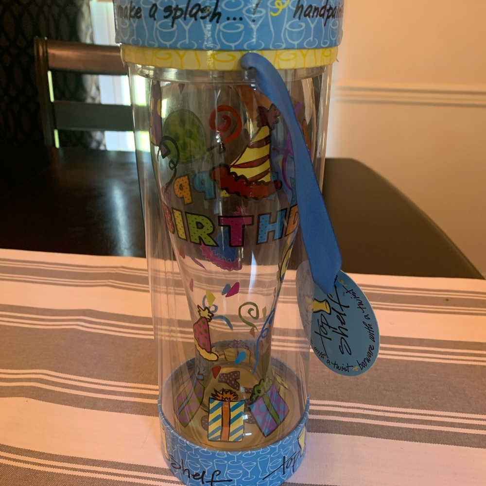 Top Shelf - “Happy Birthday” Beer Glass - Never opened!